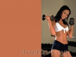 Anetta Smrhova working out