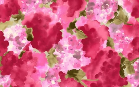 Texture - red, paper, flower, pattern, pink, texture, lilac, green