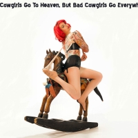 Rocking Horse Cowgirl