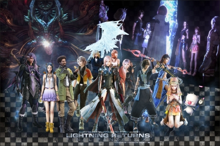 Final fantasy 13 - gothic, zexon, emo, darkness