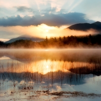 Connery Pond at Sunrise