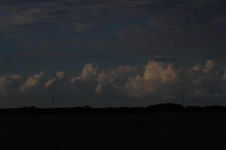 Cloudy sky - afternoon, clouds, nature, sky