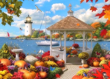 Autumn Seaside