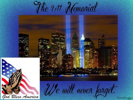 WE WILL NEVER FORGET - memorial, creation, abstract, art