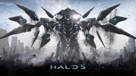 Guardian Halo 5 - 5, games, video, halo, 2015, guardian