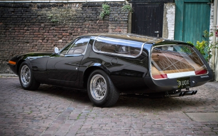 1972 Ferrari 365 GTB4 Shooting Brake - black, cars, 1972, ferrari