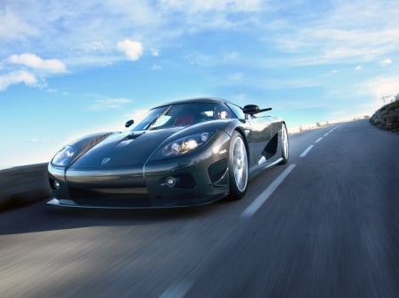 koenigsegg ccx edition - road, edition, koenigsegg, sky