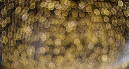 Bokeh - black, golden, bokeh, yellow, texture