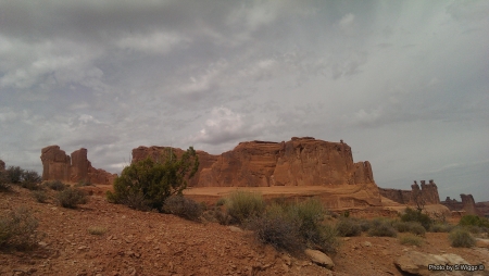 Moab Utah - Mountains, Nature, Clouds, Canyon, Moab, Utah