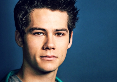 Dylan OBrien as Stiles - teen wolf, man, blue, dylan obrien, actor, stiles, tv series, fantasy