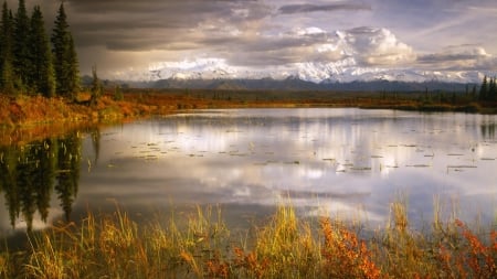 Splendid - beautiful, nature, clouds, river