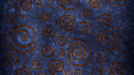 Texture - paper, pattern, spiral, texture, abstract, blue