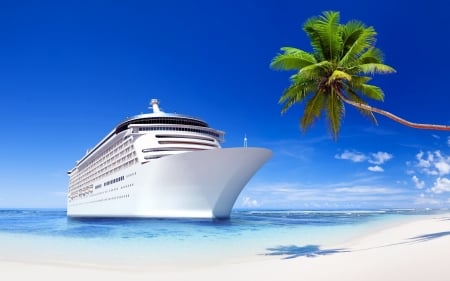 Cruise Holidays - attractions in dreams, beaches, sea, vacations, holidays, cruise ships, nature, tropical, cruises, ships, love four seasons