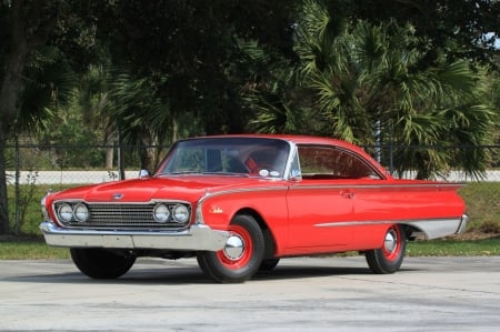 1960-Ford-Starliner - 1960, red, ford, classic