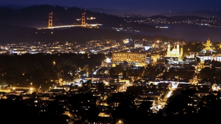 San Francisco From Twin Peaks F - wide screen, california, photography, cityscape, san francisco, beautiful, architecture, scenery, usa, photo