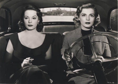 Jane Greer and Lizabeth Scott in 'The Company She Keeps' (1951) - 1950s films, lizabeth scott, the company she keeps movie, jane greer