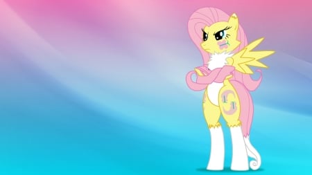 Renafluttermon - Digimon Tamers, kawaii, MLP, Cool, Cartoons, Pony, Anime, Digimon, My Little Pony, Furry, TV Series, My Little Pony Friendship is Magic, Awesome, Fluttershy, Wings, Fusion, Anthro, Combination, cute, Renamon, Combined