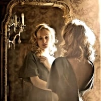 Woman in Mirror