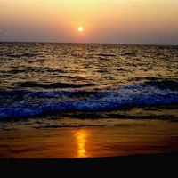 BEACH at SUNSET