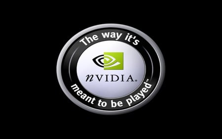 Nvidia Logo - widescreen, black, logo, awesome, nvidia, vidia, n