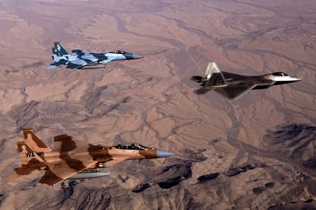 Three Favorites - afgan, desert, jet