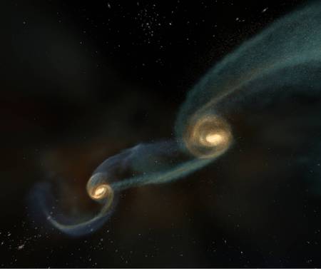 Black Holes - swirls, sky, black holes, space, lights