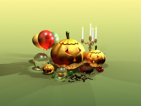 Happy Halloween - halloween, holidays, people, pumpkin