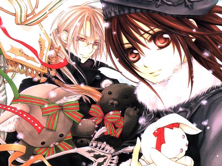 Vampire Knight - yuki, winter, croos