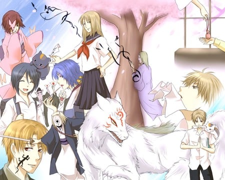 Natsume Yuujinchou - friends, ghost, natsume