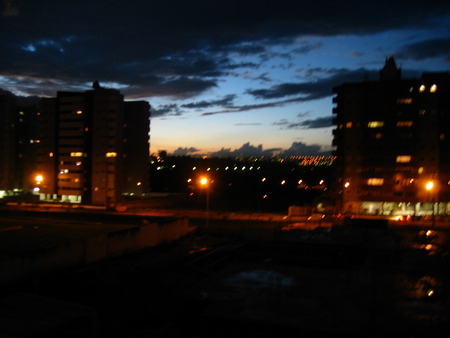 Sunset - clouds, landscape, sunset