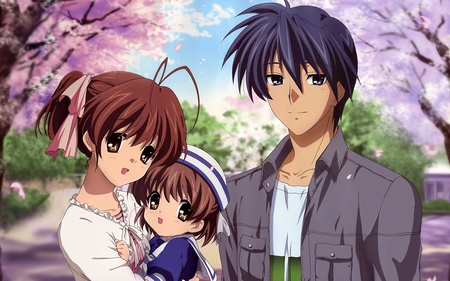 warm - nagisa, anime, the anime, clannad