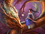 Girl and Dragon