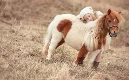 Special Friendship - girl, love, horse, photography