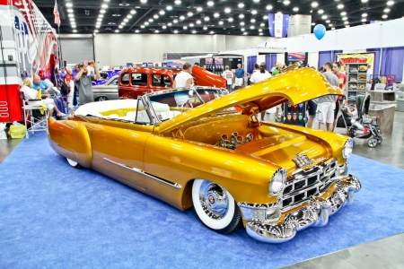 1949 Cadillac Convertible. - Gold, Classic, Gm, White Walls