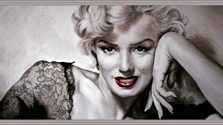 MONROE Marilyn In Your Eyes - hollywood, vector, actresses, legend, photoshop, pinup, movies