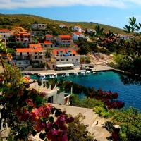 seaside croatian town