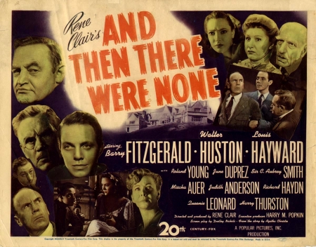 Classic Movies - And Then There Were None (1945) - Louis Hayward, Barry Fitzgerald, And Then There Were None Movie, Classic Movies