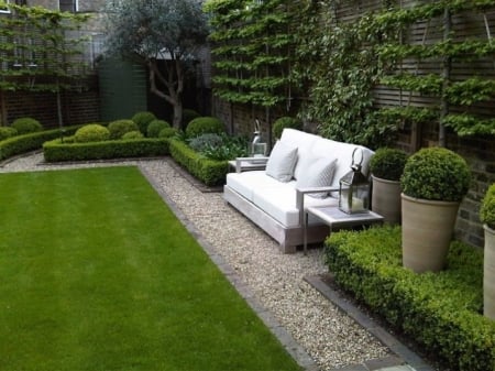 outdoor living - grass, outdoor, green, garden