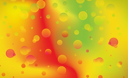 Water bubbles - glass, water, bubbles, yellow, luminos, orange, green, texture, drops