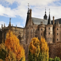 episcopal palace in spain designed by gaudi