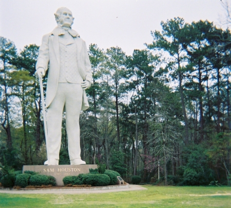 The Statue of Sam Houston - architecture, texas, abstract, monuments