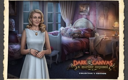 Dark Canvas - A Murder Exposed03 - hidden object, cool, video games, fun, puzzle