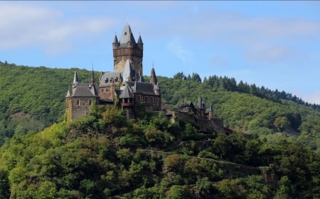 Reichsburg Castle, Germany - germany, architecture, castle, medieval