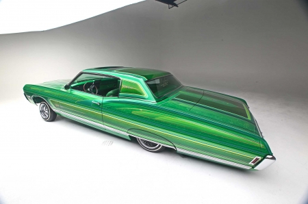 1968-Chevrolet-Caprice - Lowrider, Classic, 1968, Green