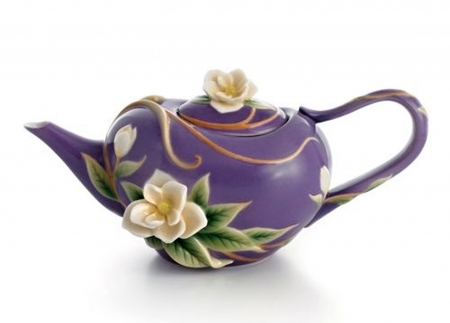 Amazing Teapot - tea, teapot, purple, amazing