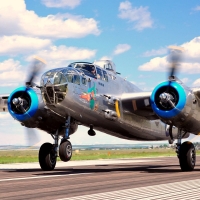 WWII B25 Mitchell Bomber