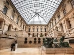 the louvre museum interior