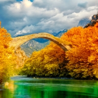 Konitsa bridge, Greece