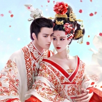 The empress of China and general Li Mu 