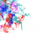 Colorful smoke